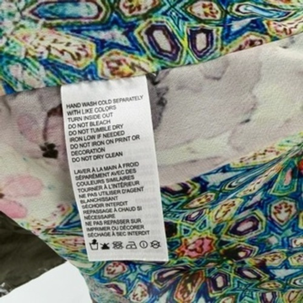 Boundless North BNCI Womens Olive Green Camo Utility Parka Jacket Small Floral - Picture 5 of 8